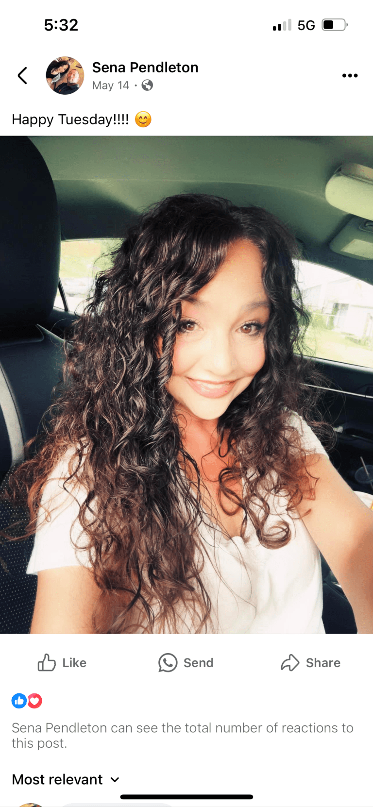 Sena, 51 of Johnson City, Tennessee,  dating