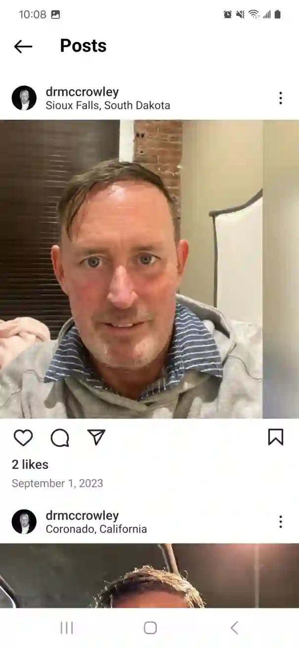 Matthew C Crowley, 54 of Escondido, California, United States dating